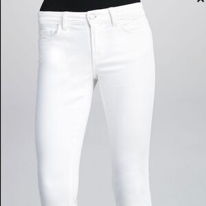 JBrand white corduroy skinny jeans size 26